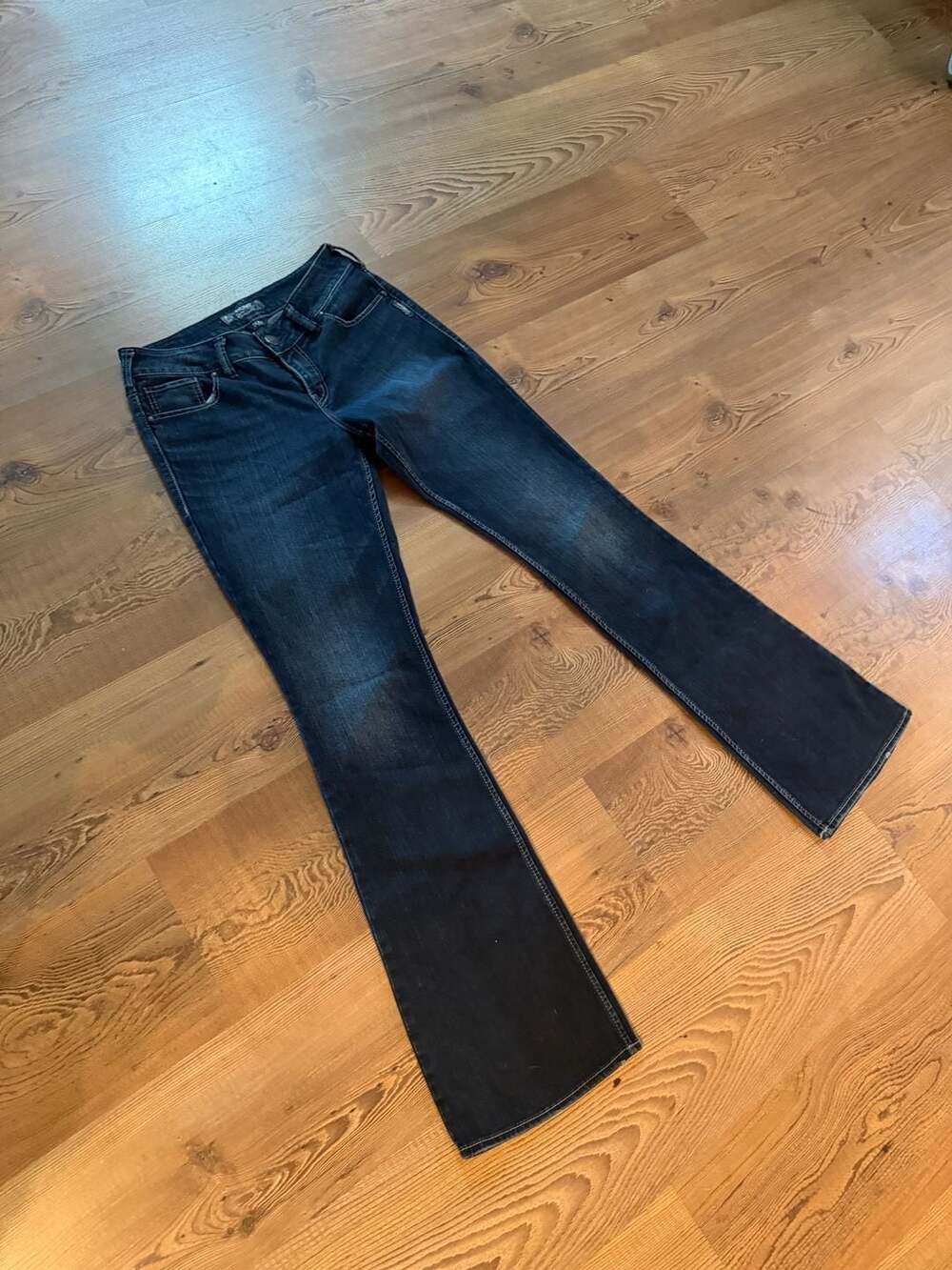 Silver Jeans Co. Suki Mid-Rise Bootcut Jeans Dark Wash W28 L34